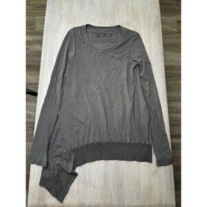 Rundholz Patana Plantations Long Sleeve Relaxed Lagenlook Tunic Dress Small